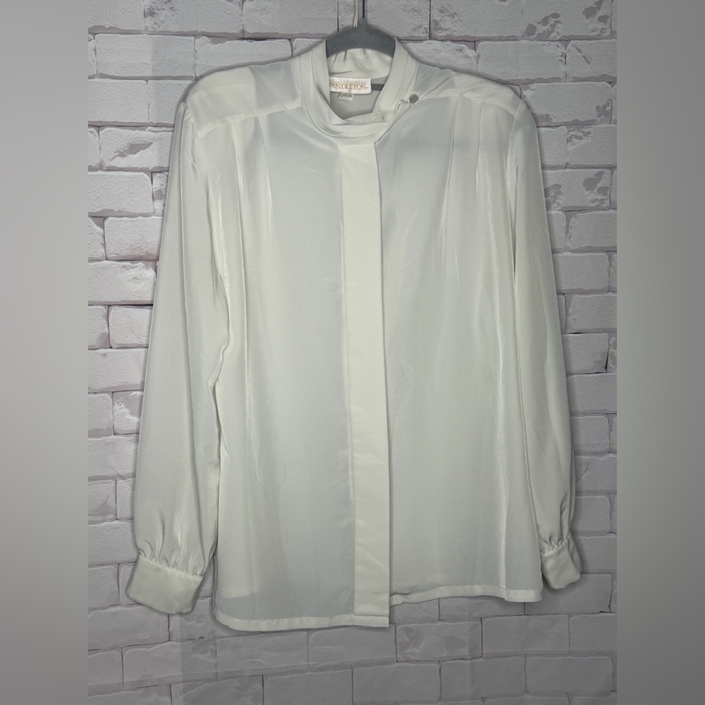 Vintage Pendleton White Blouse